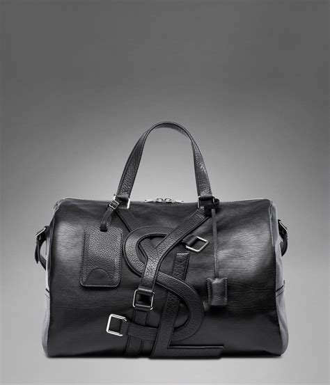 ysl duffle bag mens|ysl black and white bag.